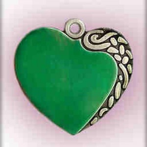 Celtic Heart ID Tag