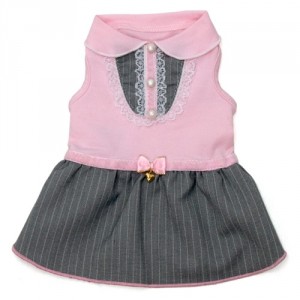 doggy dresses, pink doggy dresses, pink dog dresses, small dog clothes