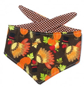 thanksgiving dog outfits, holiday dog outfits, thanksgiving dog bandanas, holiday dog bandanas