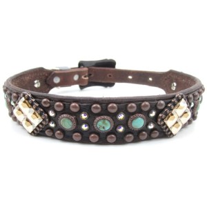 fashionista western style dog collars on Bark and Swagger