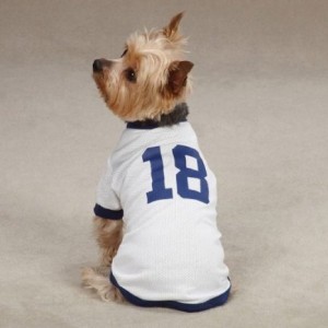 Peyton Manning dog t on Bark and Swagger