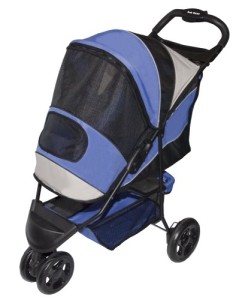 dog stroller for puppies and dogs up to 45 lbs on Bark and Swagger