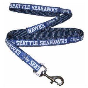 Seattle Seahawks dog leash on Bark and Swagger
