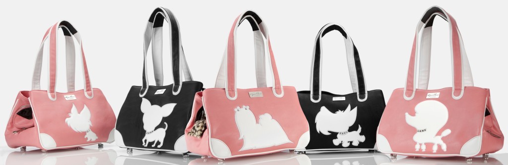 Distinctive designer dog bags on Bark and Swagger