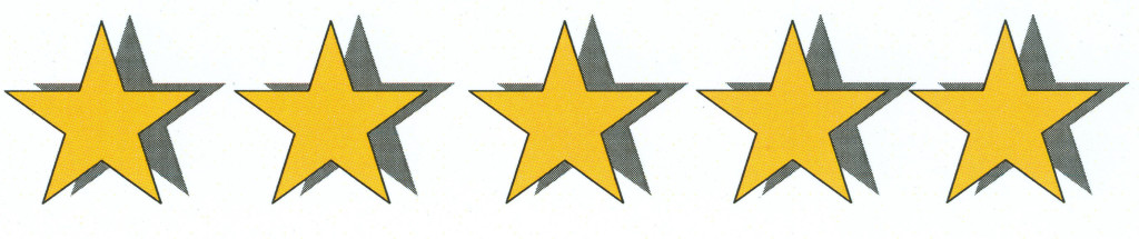 Review Stars-5 stars