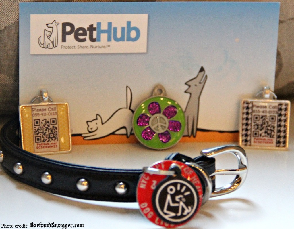 PetHub Pet ID tags protect your pet on BarkandSwagger.com