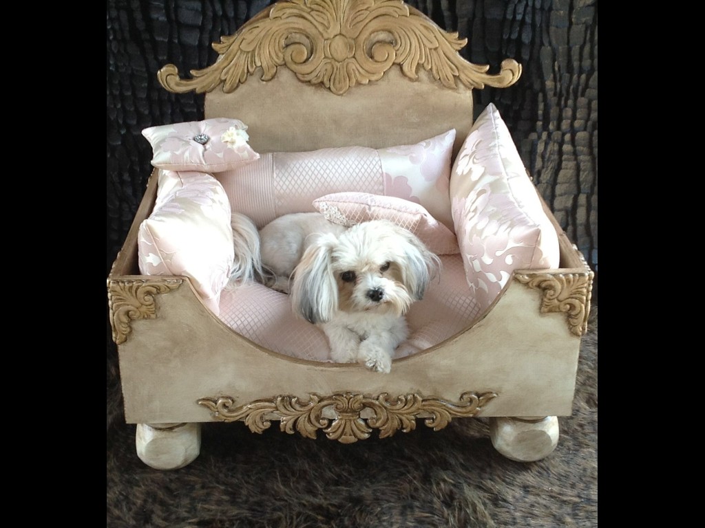 The art of pet fashion by master couture designer, Yvette Ruta, on BarkandSwagger.com