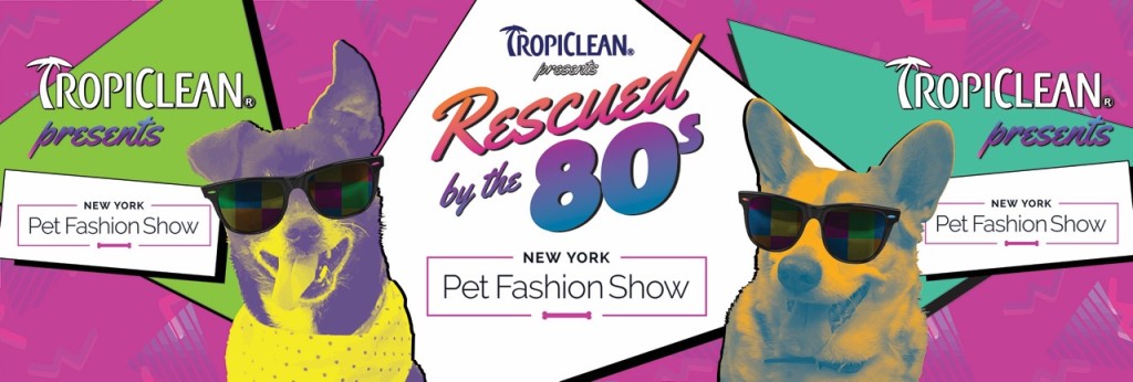 80s fashion styles hit the runway at the New York Pet Fashion Show