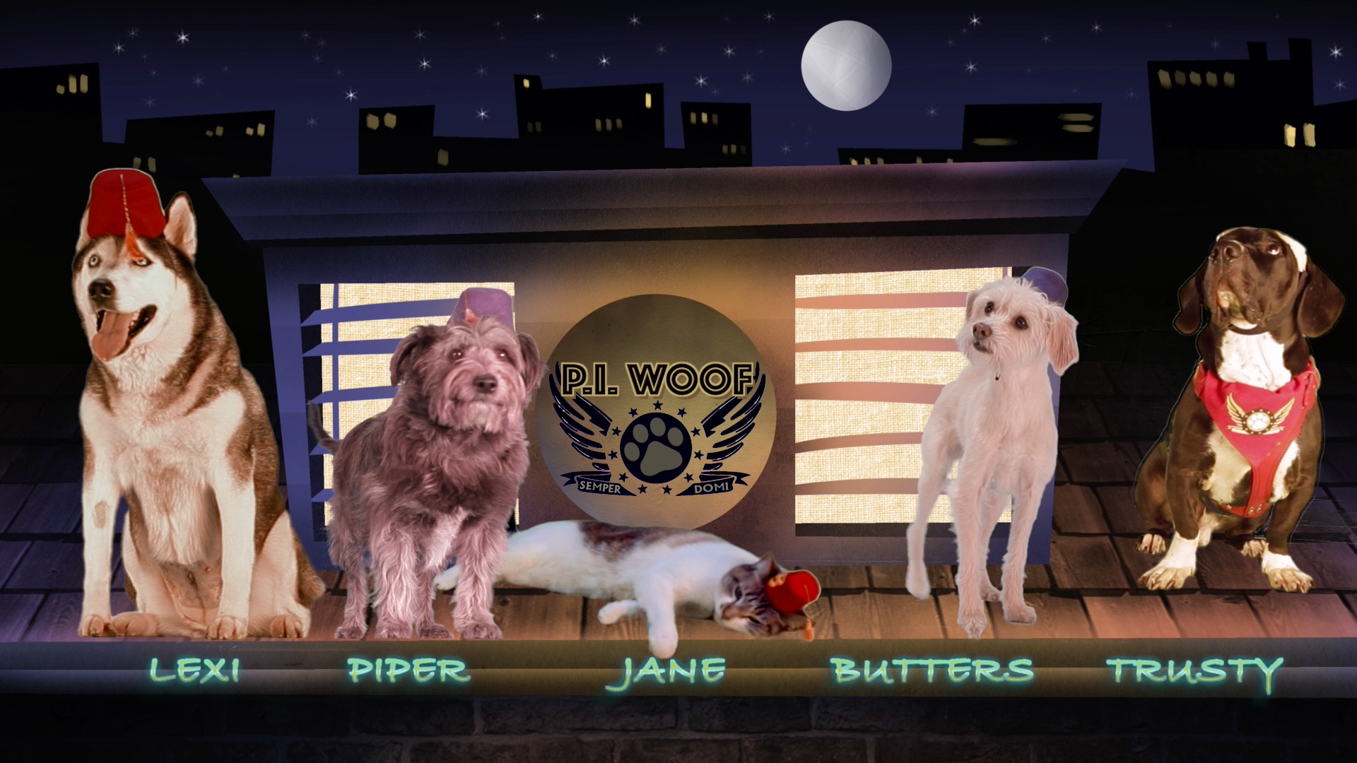 An entertaining animated film, P.I. Woof: From the Shelter to the Rescue, is worth checking out. 