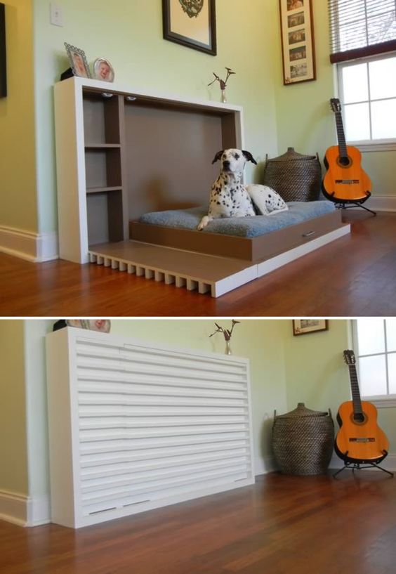 Want to know how to design a space for your dog? Here's one of my picks for a great bed idea. 
