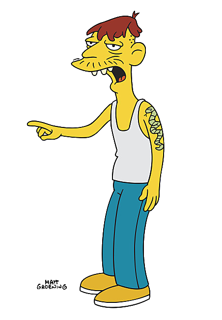 The Simpsons' Cletus Spuckler