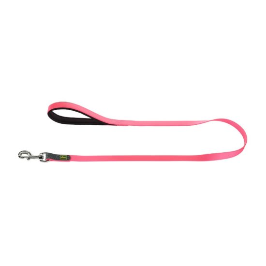 Waterproof dog collar and leash. This is a Bright Pink leash. 