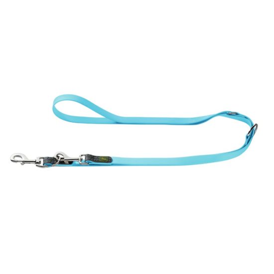 Waterproof dog collar and leash. This is a Turquoise training leash. 