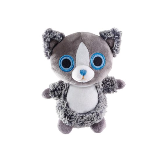 Plush dog toy. This one is a soft cat.