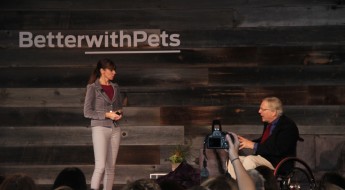 Purina Better with Pets Summit with Victoria Stilwell talking positive training techniques on www.BarkandSwagger.com