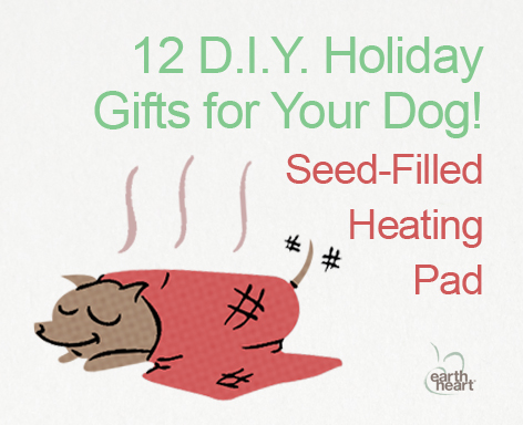 DIY Holiday Gifts for Your Dog-Homemade Heating Pad on www.BarkandSwagger.com