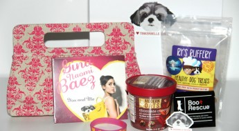 A birthday party favor bag giveaway from celebripup, Tinkerbelle the Dog