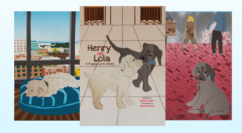 Ever feel like you're looking for a friend? So were Henry and Lola, two pups in new homes. A great book for children and adults, alike.